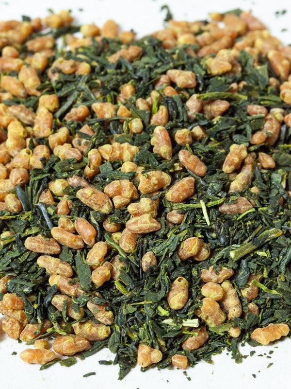 Organic Genmaicha Loose Leaf Green Tea - Bulk, 250g