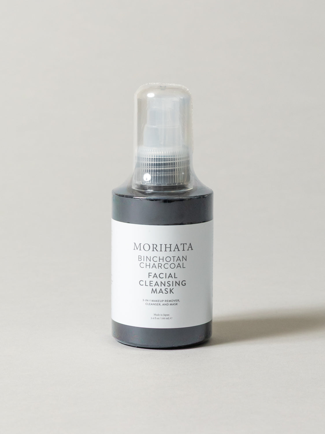 Binchotan Charcoal Cleansing Mask | MORIHATA