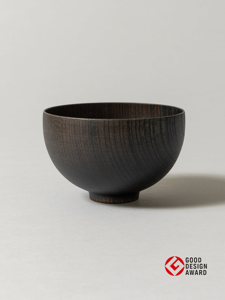 Tsumugi Wooden Bowl - Sensai, Black