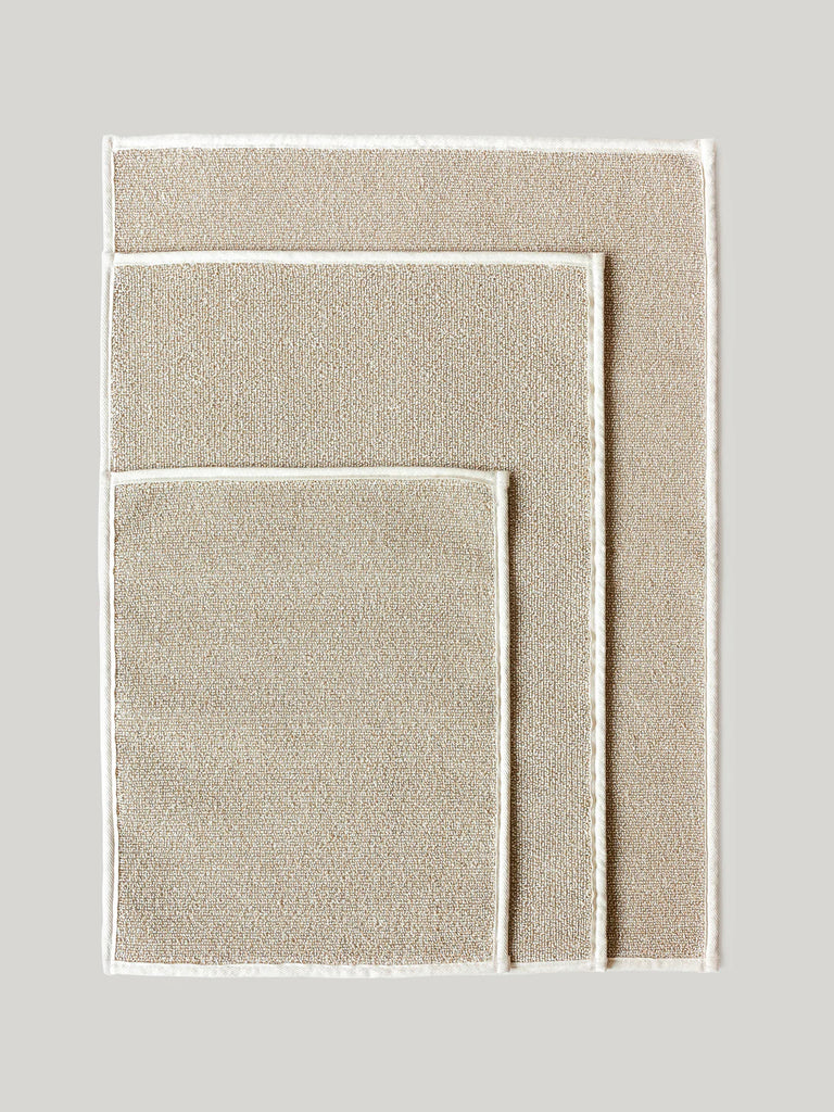 Sasawashi Bath Mat, Beige