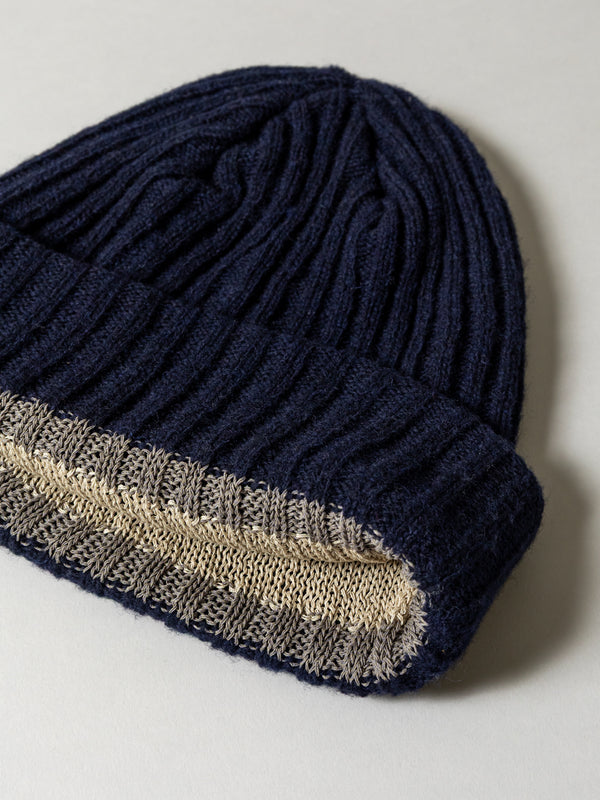 Sasawashi Beanie, Navy