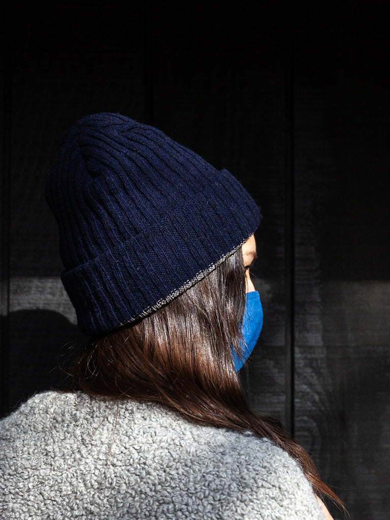 Sasawashi Beanie, Navy