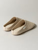 Sasawashi Japanese Room Shoes, Beige