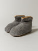 Sasawashi Wool Room Boots, Grey