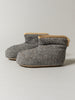 Sasawashi Wool Room Boots, Grey