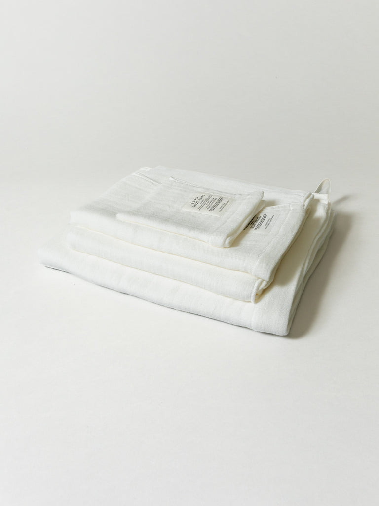 2.5-Ply Gauze Towel, White