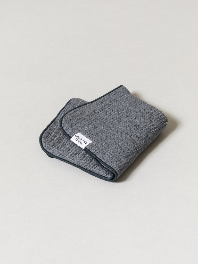 Inner Pile Towel, Charcoal