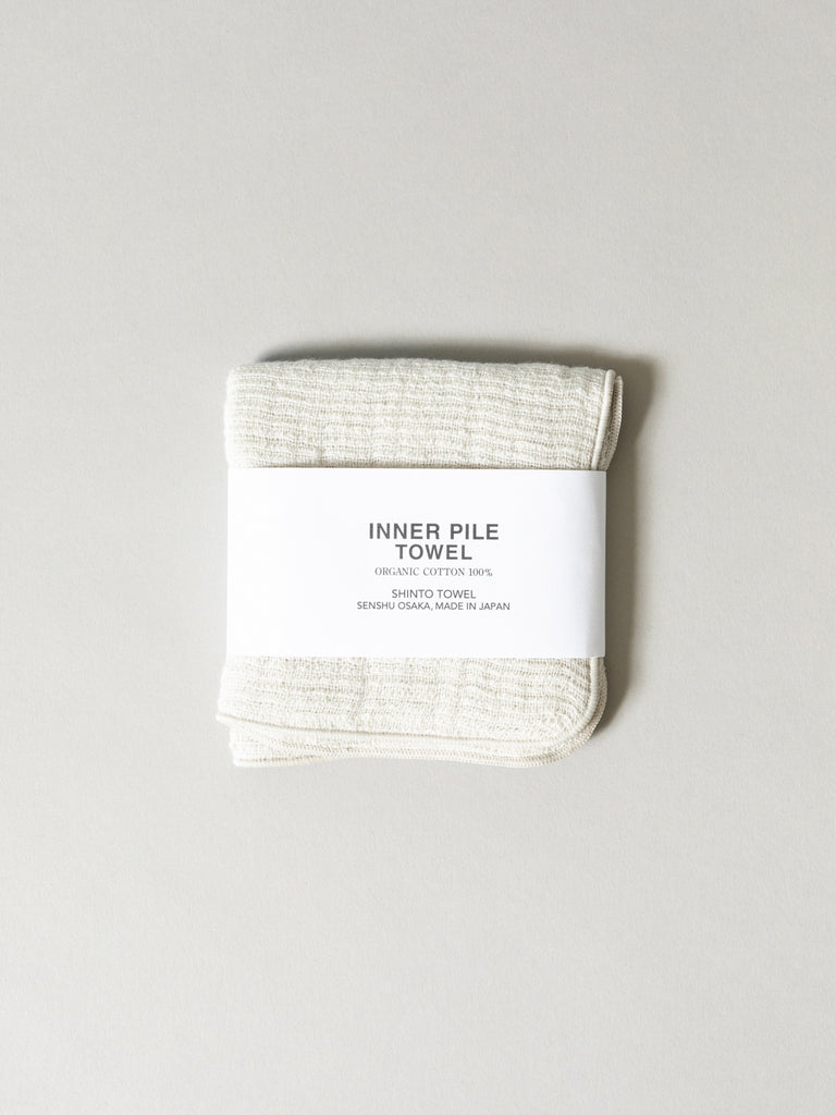 Inner Pile Towel, Ivory