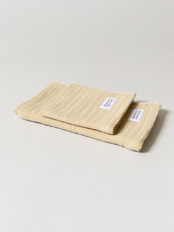 Quadruple Gauze Towel, Beige