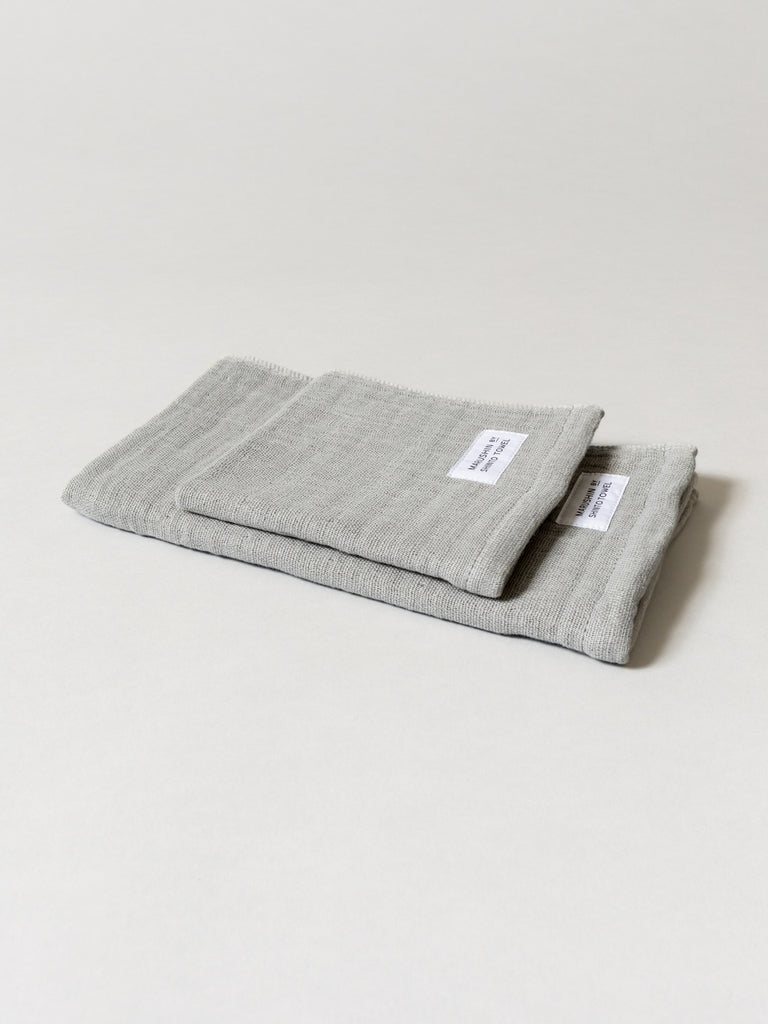 Quadruple Gauze Towel, Grey