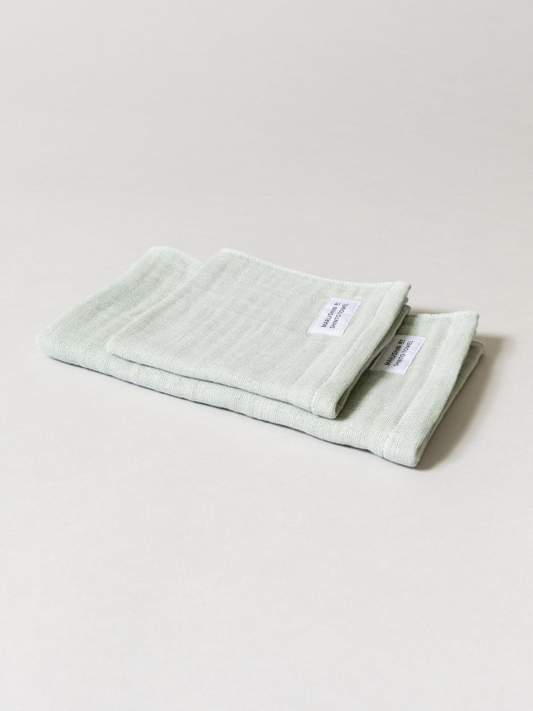 Quadruple Gauze Towel, Sage