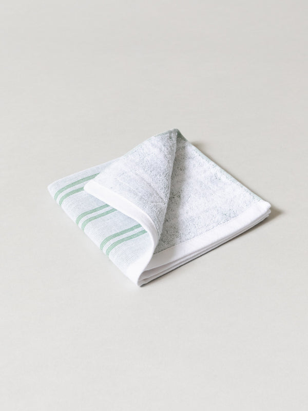 Shima Stripe Towel - A, Forest
