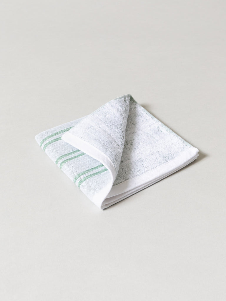 Shima Stripe Towel - A, Forest