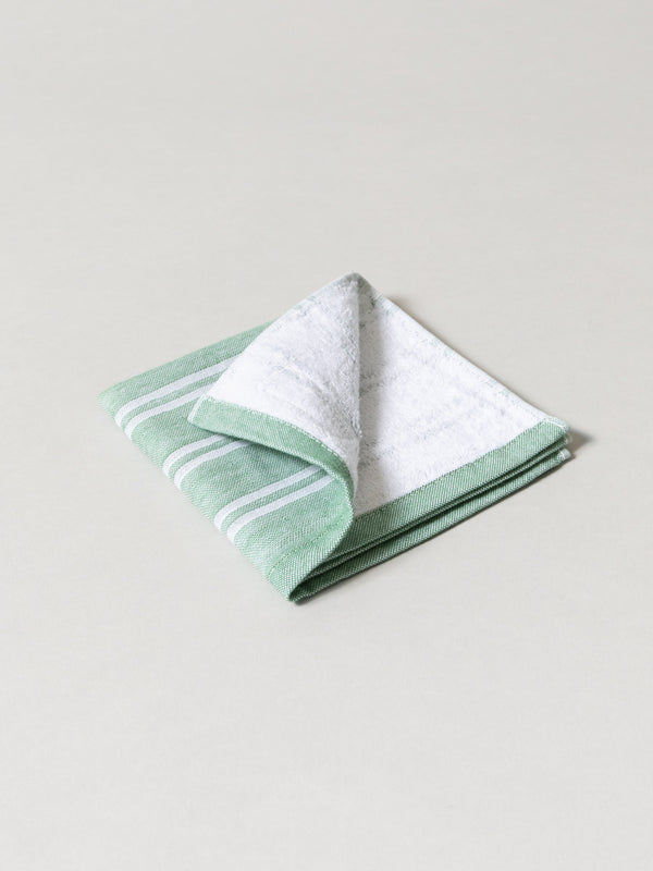 Shima Stripe Towel - B, Forest