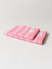 Shima Stripe Towel - B, Red