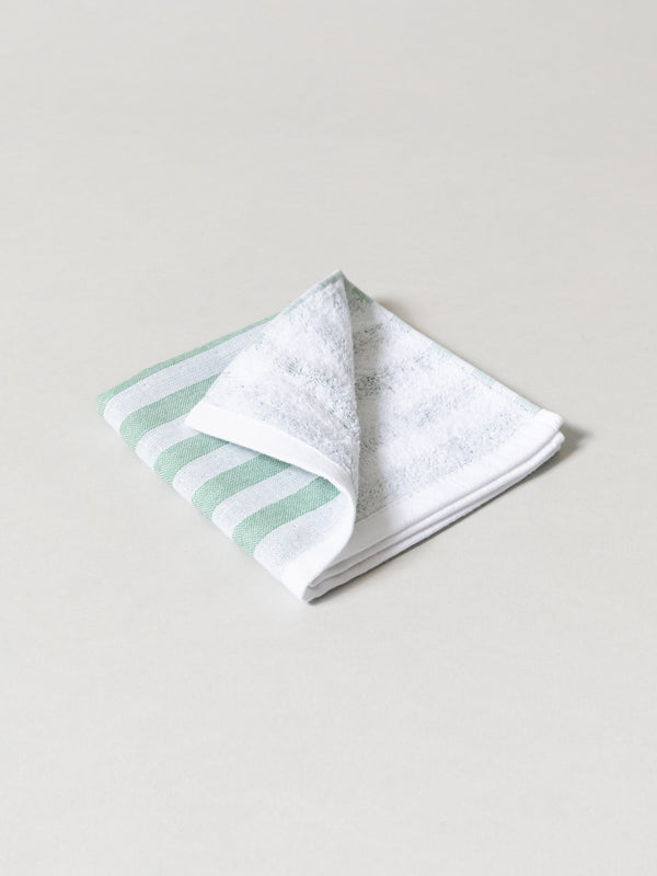 Shima Stripe Towel - C, Forest