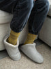 Shetland Wool Lined Room Bootie, Beige