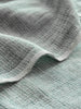 Moku Linen Light Towel, Green