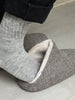 Shetland Wool Lined Room Bootie, Brown