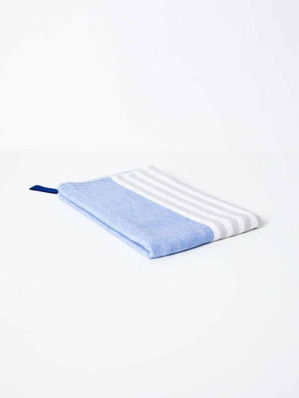 Square Towel, Blue - MORIHATA