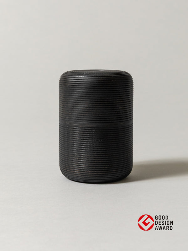 Karmi Tea Canister - Tawara, Black