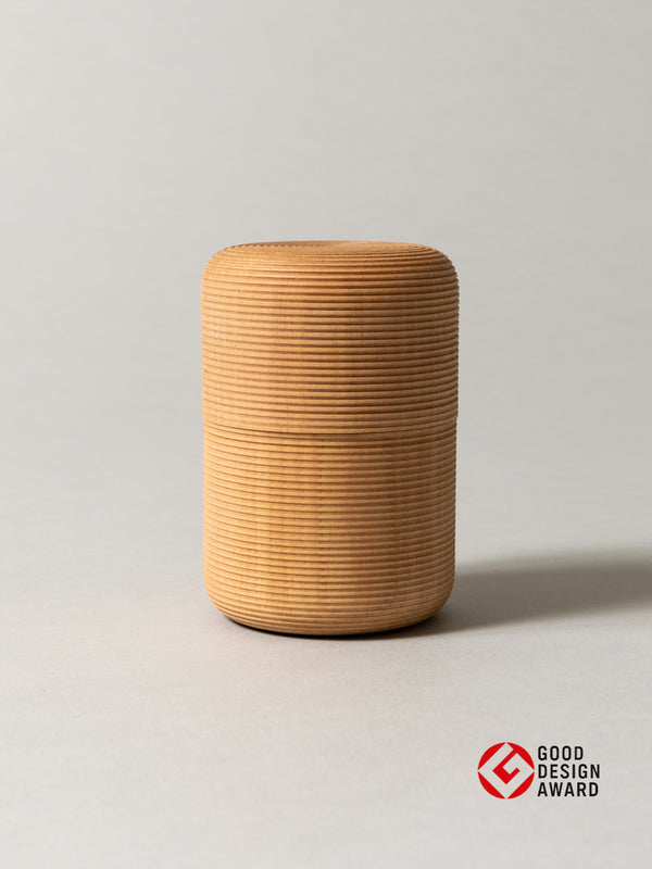 Karmi Tea Canister - Tawara, Natural