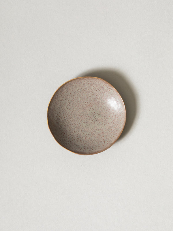 Porcelain Small Plate, Greige