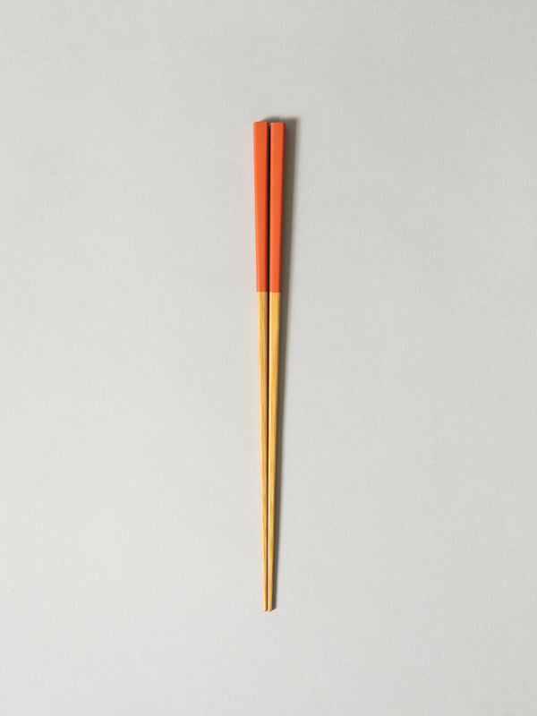 Susu Kaku Bamboo Chopsticks - Orange