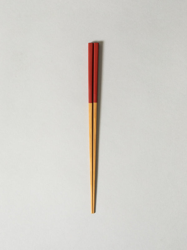 Susu Kaku Bamboo Chopsticks - Red