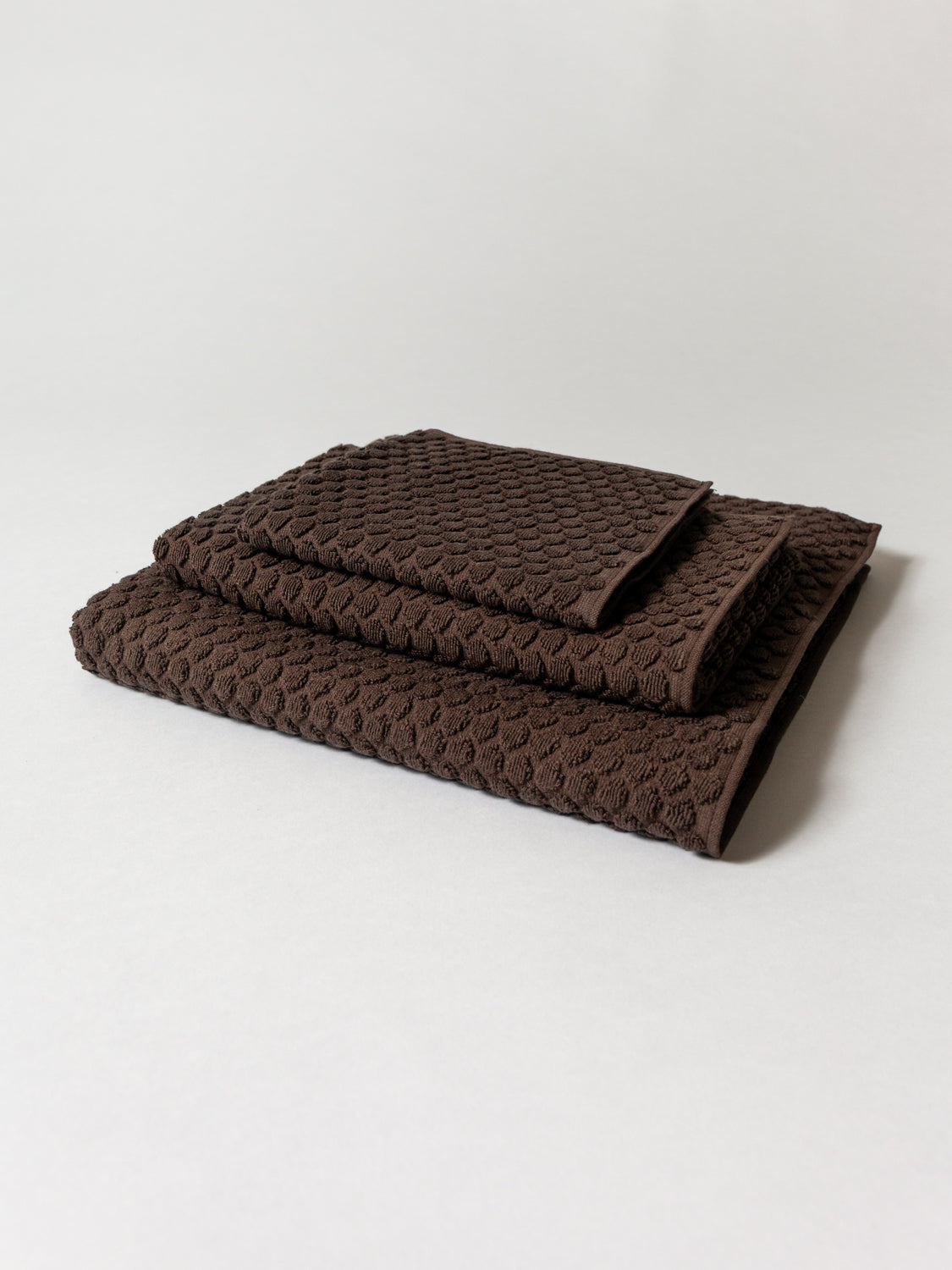 Puchi Puchi Towel, Brown & MORIHATA