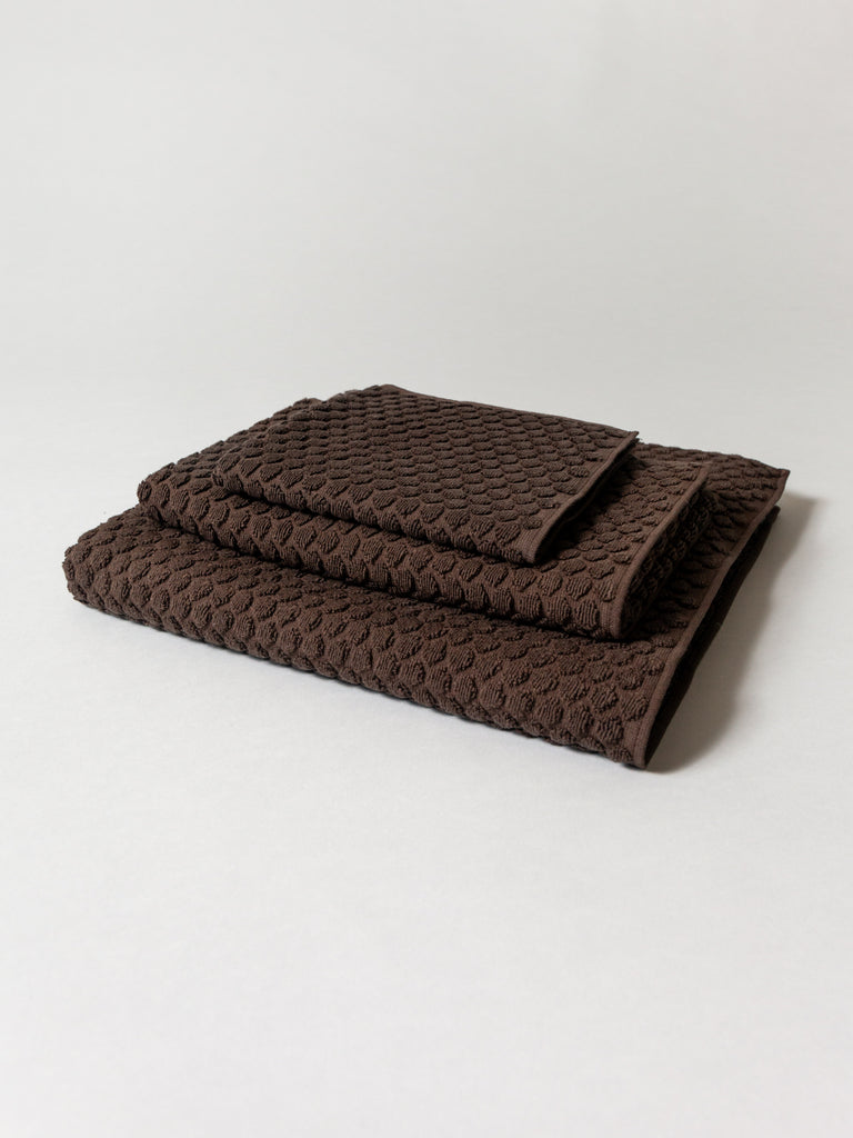 Puchi Puchi Towel, Brown