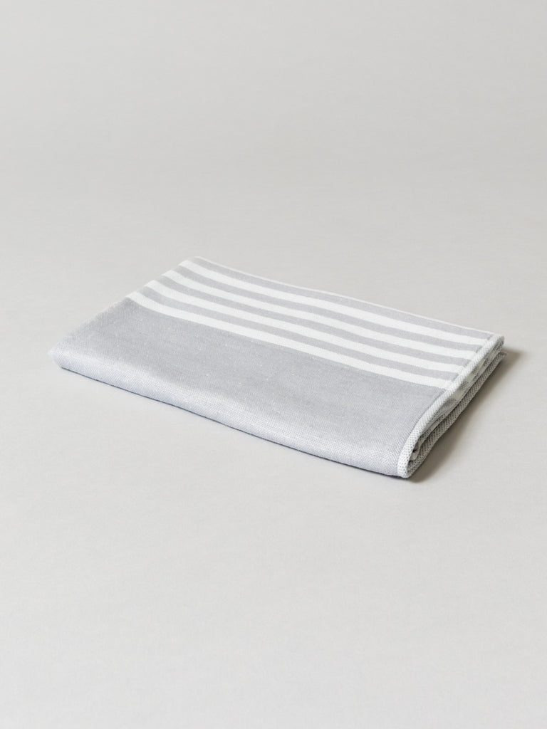 Square Towel, Light Grey