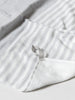 Square Towel, Light Grey