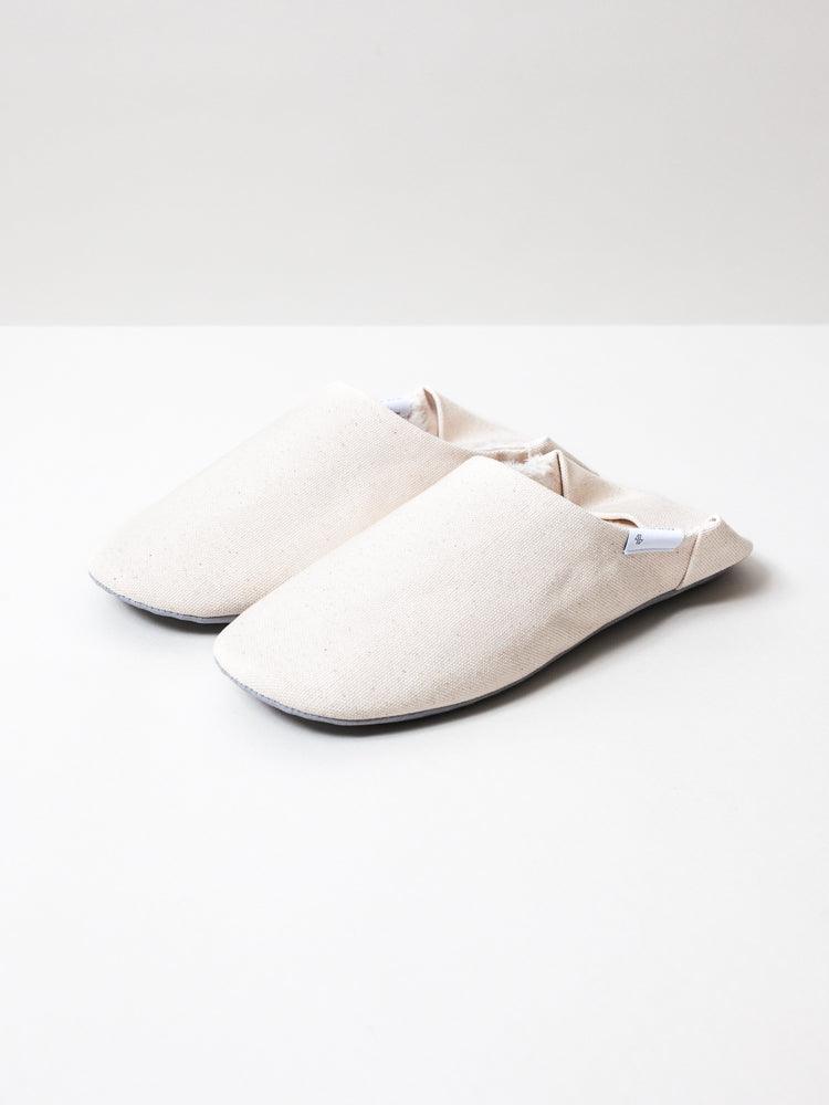 ABE Canvas Home Shoes - Wool-Lined, Natural