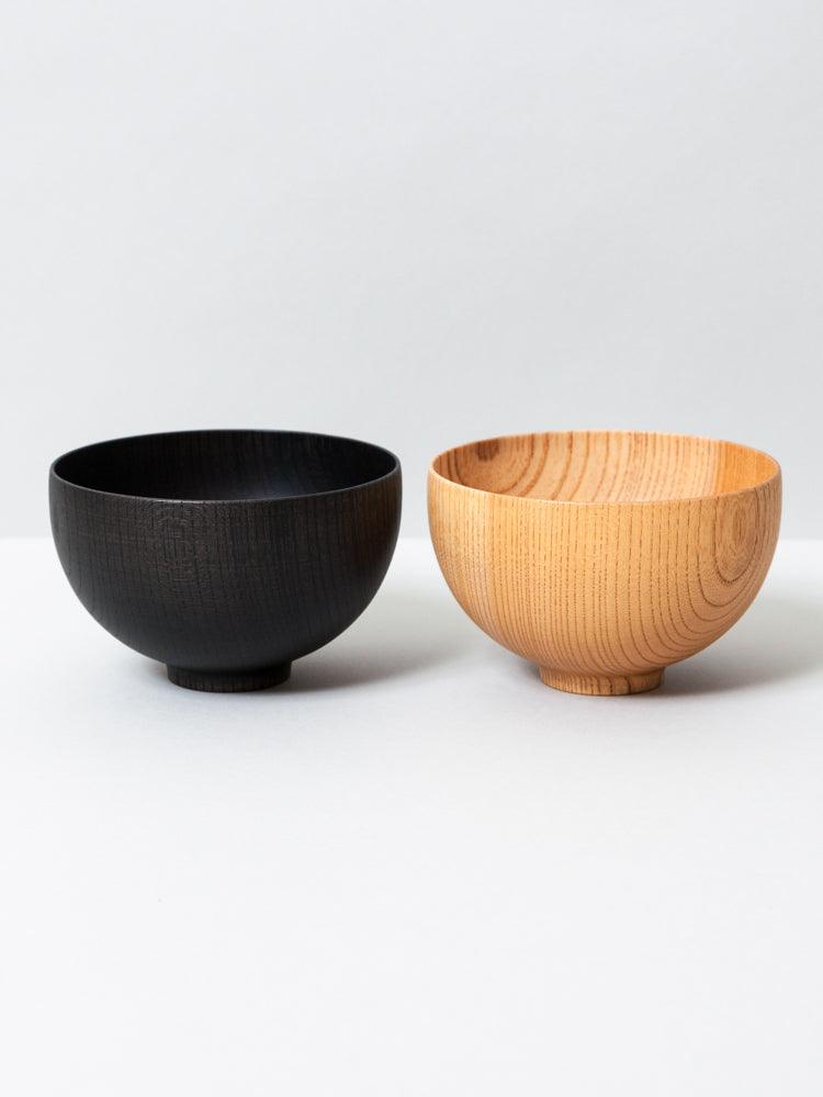 Tsumugi Wooden Bowl - Sensai, Black