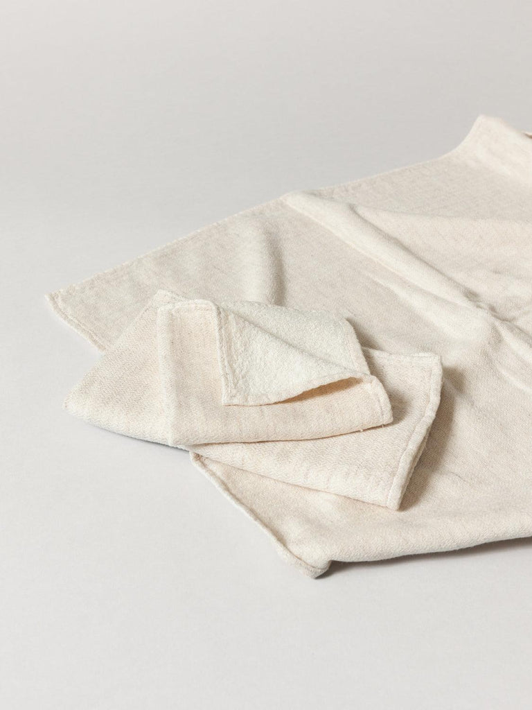 Morihata International Morihata Claire Organic Cotton Japanese Bath Towels - Bath Towel, Almond Powder