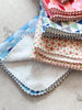 Haikara Little Handkerchief Pattern, Cross Blue