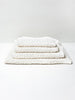 Lattice Linen Towel, Ivory - MORIHATA