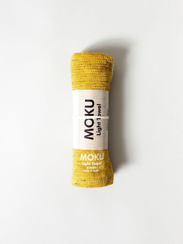 Moku Light Towel, Mustard
