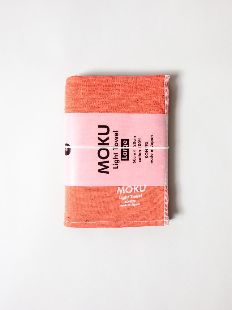 Moku Light Towel, Persimmon