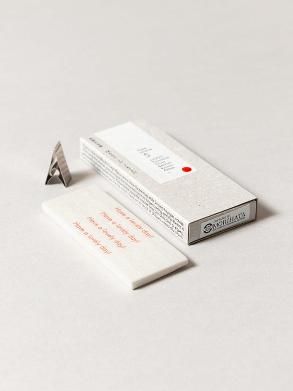 Washi Paper Incense Strips, Smoky Comfort