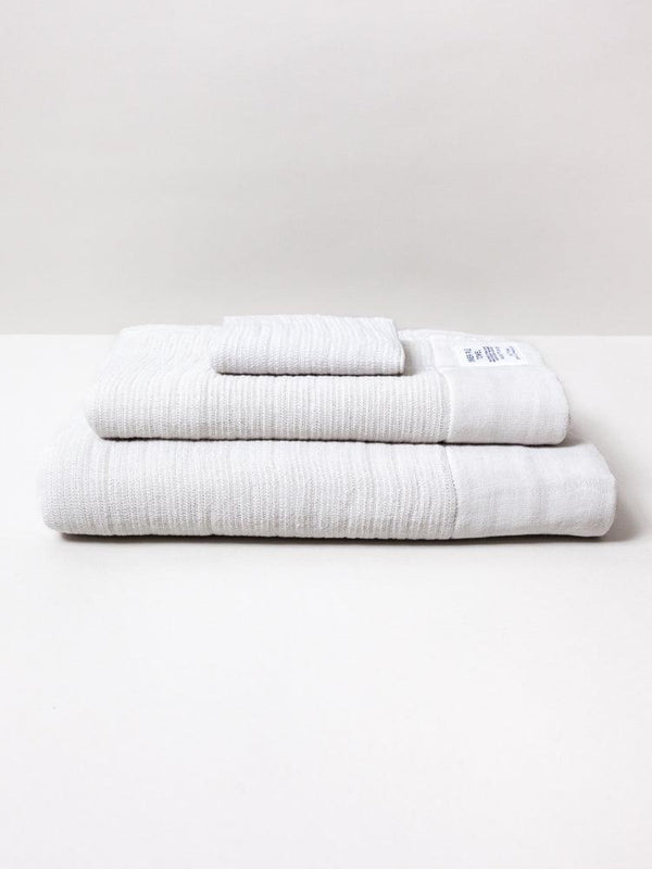 Inner Pile Towel, Ivory