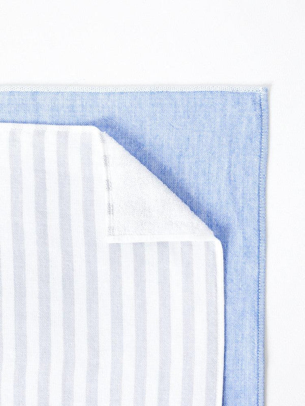 Square Towel, Blue - MORIHATA
